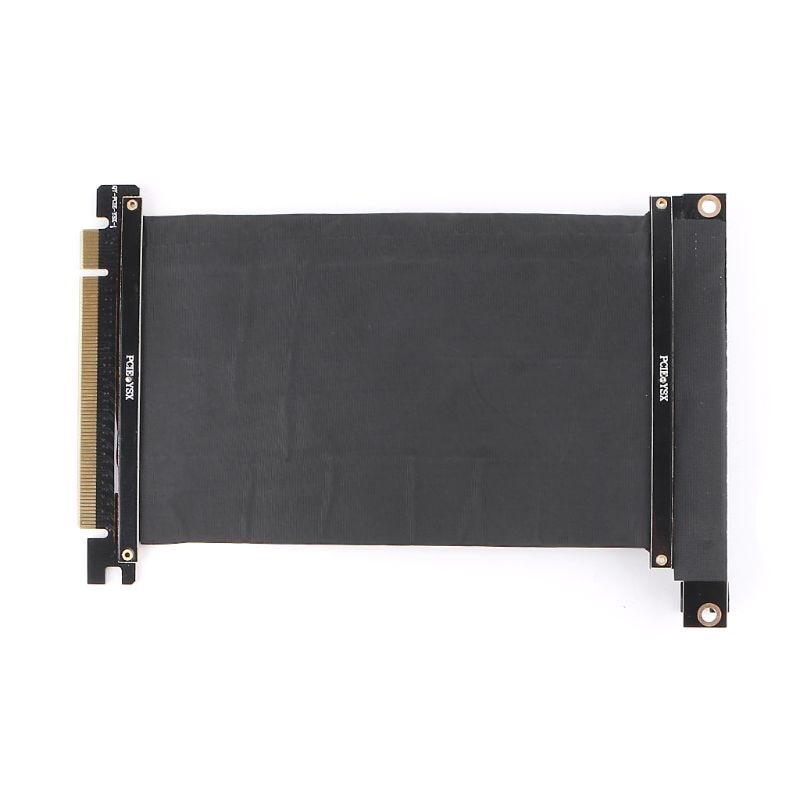PCI Express PCI-e3.0 16x Flexibele Kabel Kaart Uitbreiding Poort Adapter Hoge Snelheid Riser Card Grafische Kaarten Connector Kabel L type