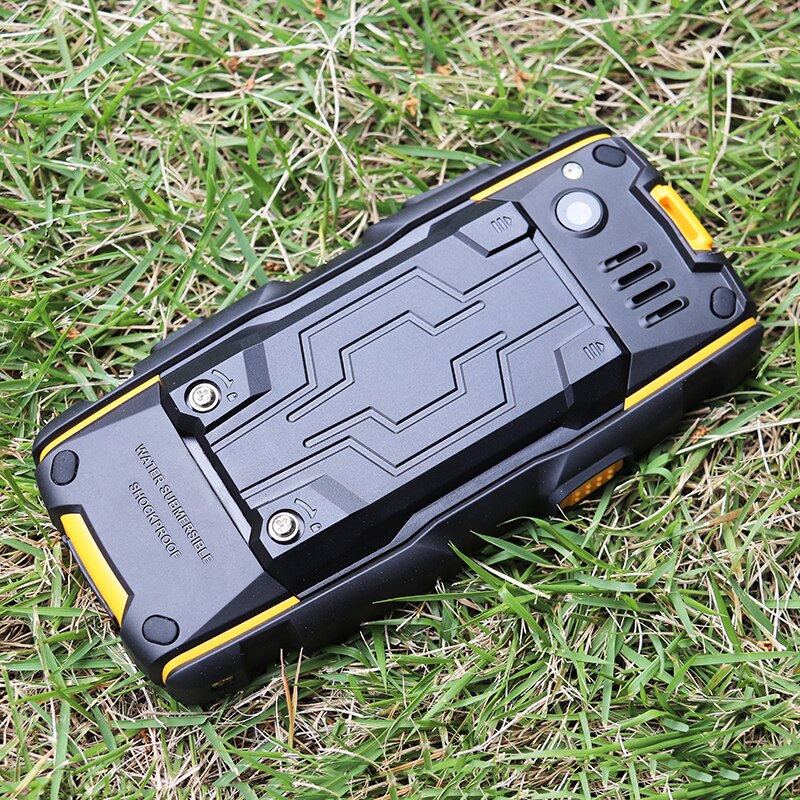 Case IP67 Waterdichte Robuuste 3G Wcdma Gsm Shockproof Sos Telefoon Zaklamp Speed Dial Recorder Mobiele Telefoons Drukknop telefoon