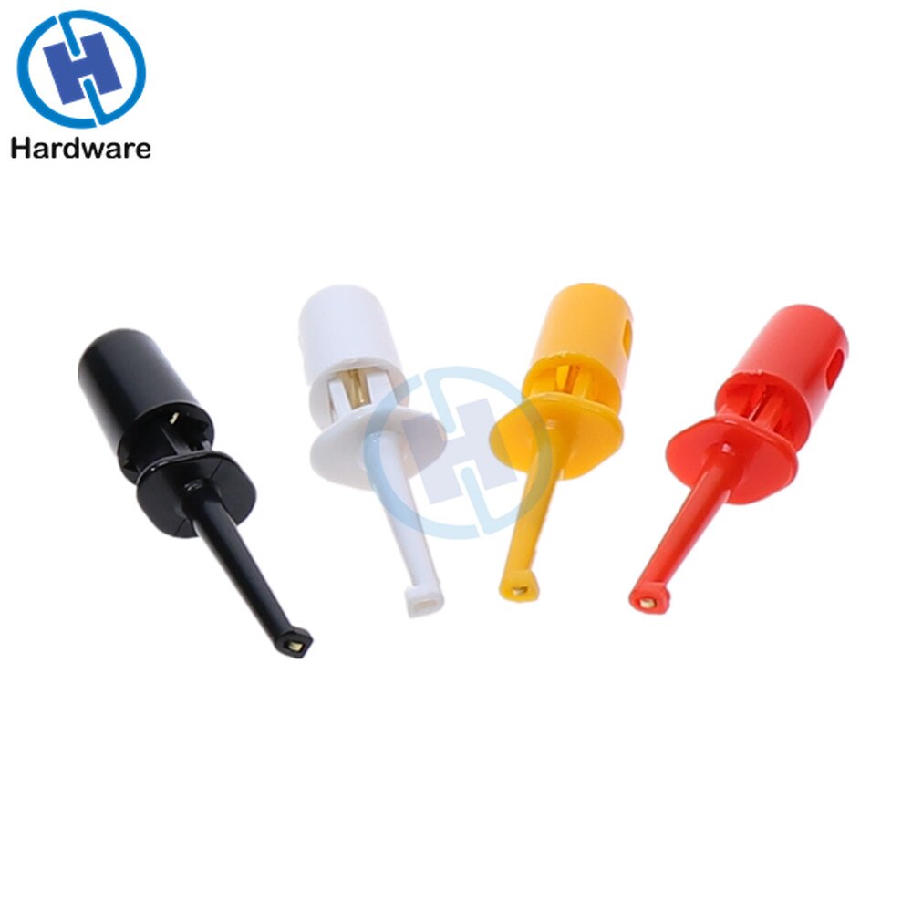 10 x clamp multimeter probes probe tips gauge test hook clamp probe