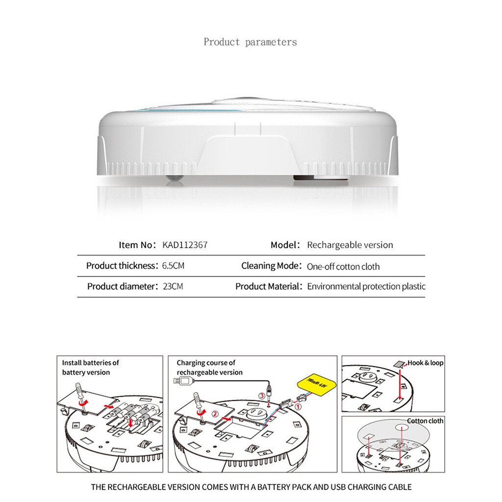 Mini full automatic vacuum sweeper Family cleaning robot robotic vacuum cleaner household appliances cargo sweeper