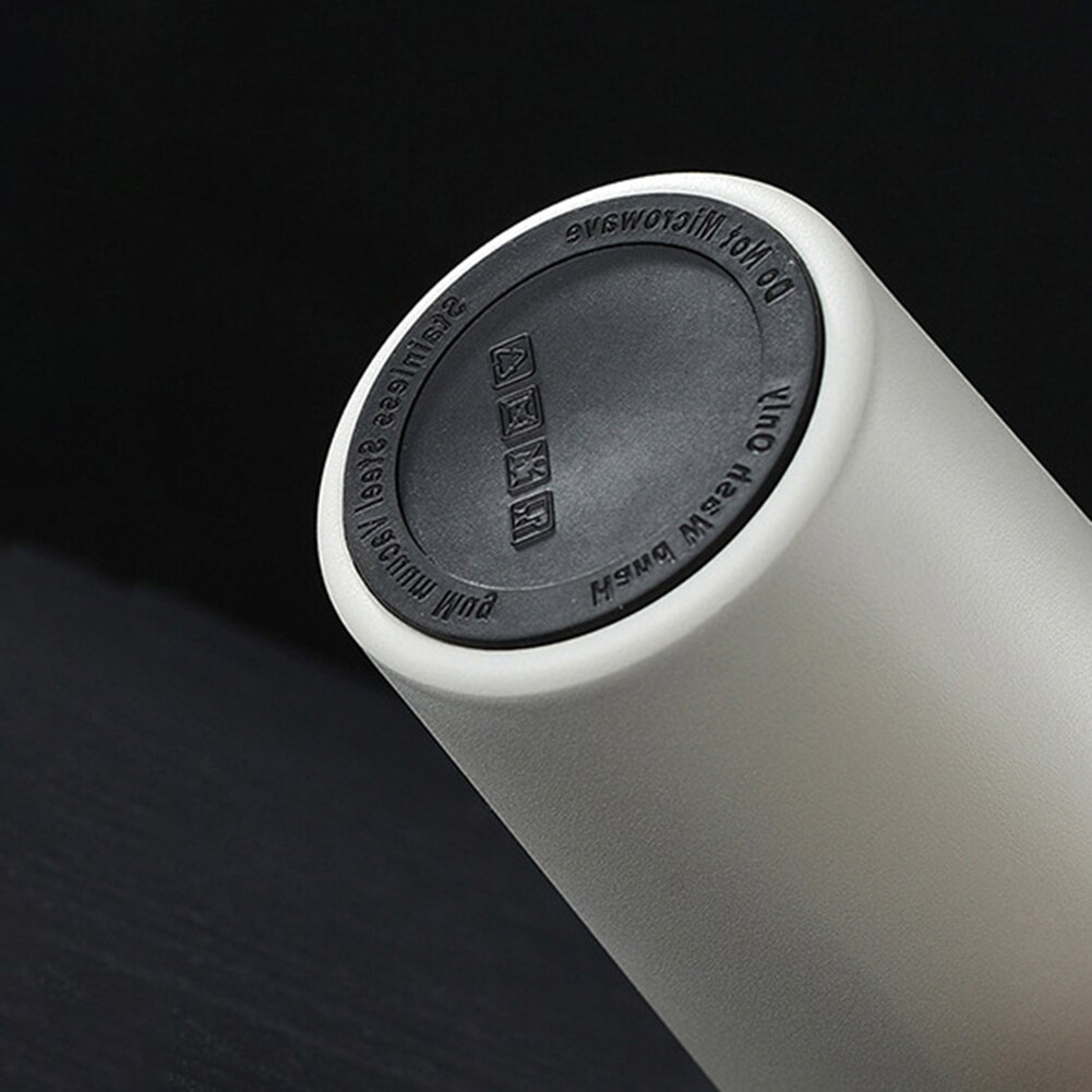 Termo de acero inoxidable para preservación del calor, taza de café al vacío, taza de leche, termos de vacío para el hogar y la Oficina, con tapa, 380/510ML