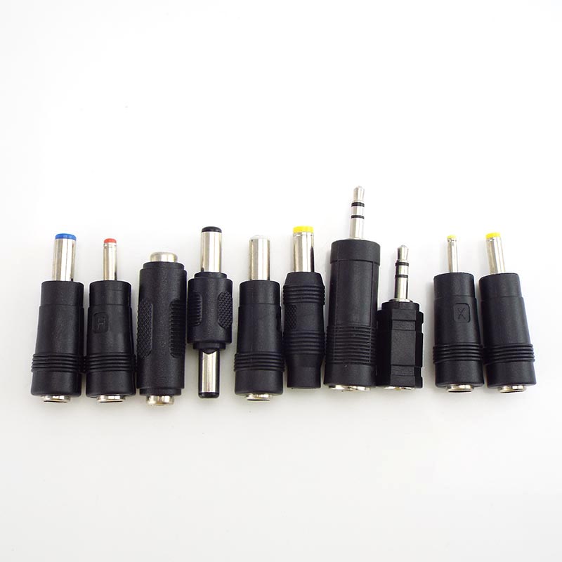 DC Power Adapter 5.5*2.1mm 2.5mm 3.5mm 1.35mm Female to Male Adaptor Connectors PC tablet CCTV Power Jack Plug
