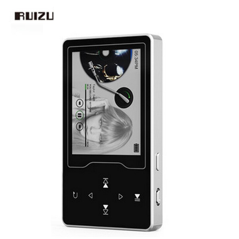 MP4 Player Bluetooth 4,2 mit Lautsprecher 16GB 2,4 Zoll HD Big Farbe Bildschirm HIFI Verlustfreie Sound Musik-Player, unterstützung SD bis zu 128GB: 32GB
