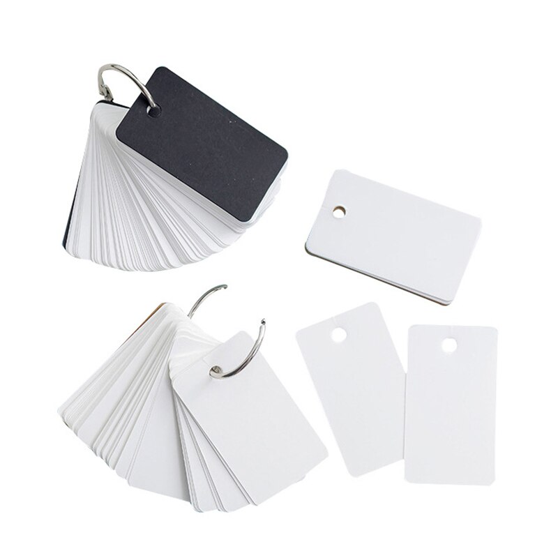 Kraft Paper Mini Loose-leaf Notebook Student Portable Hand Book Ring Binder Kawaii Card Tearable Notepad Memo Pad