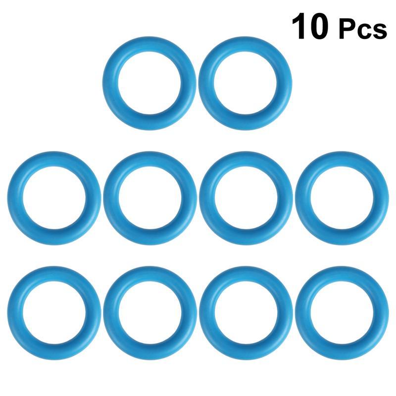 10 Uds. Anillos de colores para lanzar anillos de plástico huecos para juegos de estrategia de niños y adultos: Azul