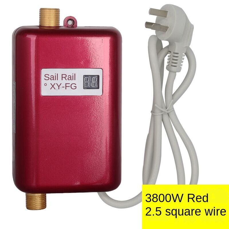 Chauffe-eau électrique instantané 3800W 110V 220V, pour la cuisine, chauffage rapide, mini robinet, eau chaude