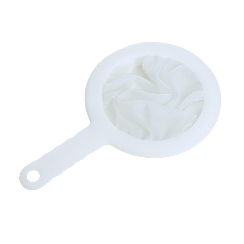 100/200/400 Mesh Kitchen Ultra-fine Mesh Strainer Kitchen Nylon Mesh Filter Spoon For Suitable For Soy Milk Coffee Milk Yogurt