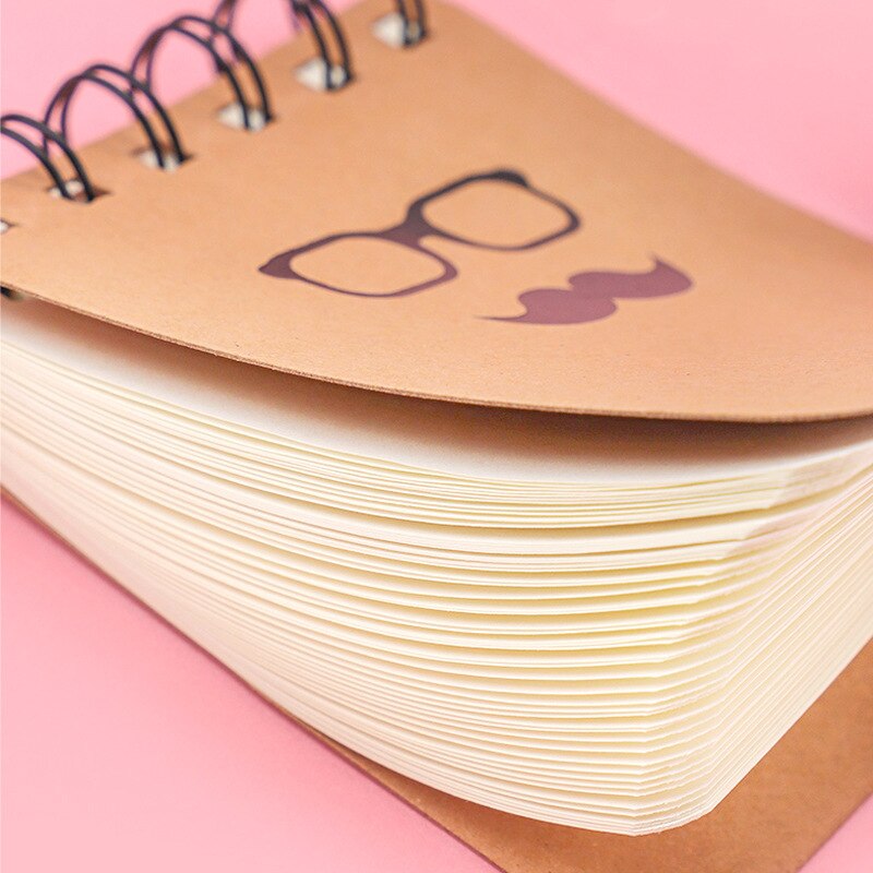 Cuaderno con bobina meteorológica para Barba Negra, Mini libreta portátil, Memo, estudiante, papelería Kawaii, suministros de oficina y escuela, papelería