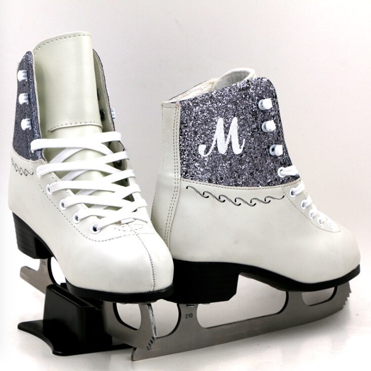Fancy ice skates stainless steel ice skates skating shoes