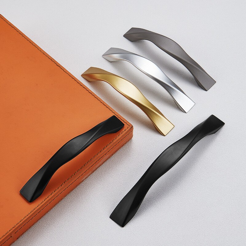 Zwarte Kast Handvatten Kast Deurknop Pulls Voor Thuis Keuken Meubels Kast Lade Hardware Accessoires
