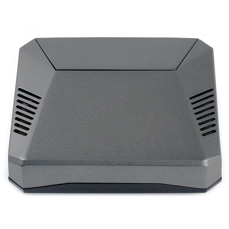 for Raspberry Pi 4 B ONE+ Aluminum Case Housing the Adapter Plate Cooling Fans