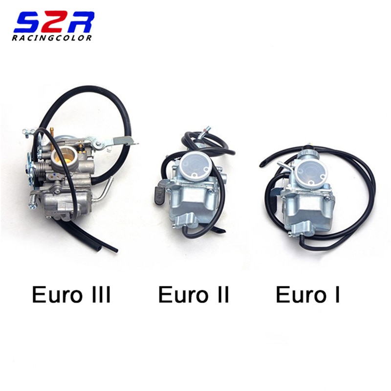 Carburador de motocicleta para YAMAHA YBR125 YBR 125 125cc Euro I II III partes de motor Replcament