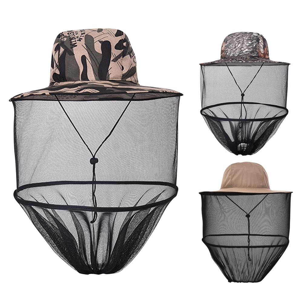 Siatka siatkowa odporna na owady kapelusz na zewnątrz wędkarstwo kapelusz przeciwsłoneczny osłona przeciwsłoneczna maska pszczelarska osłona ochronna czapki wędkarskie narzędzia połowowe