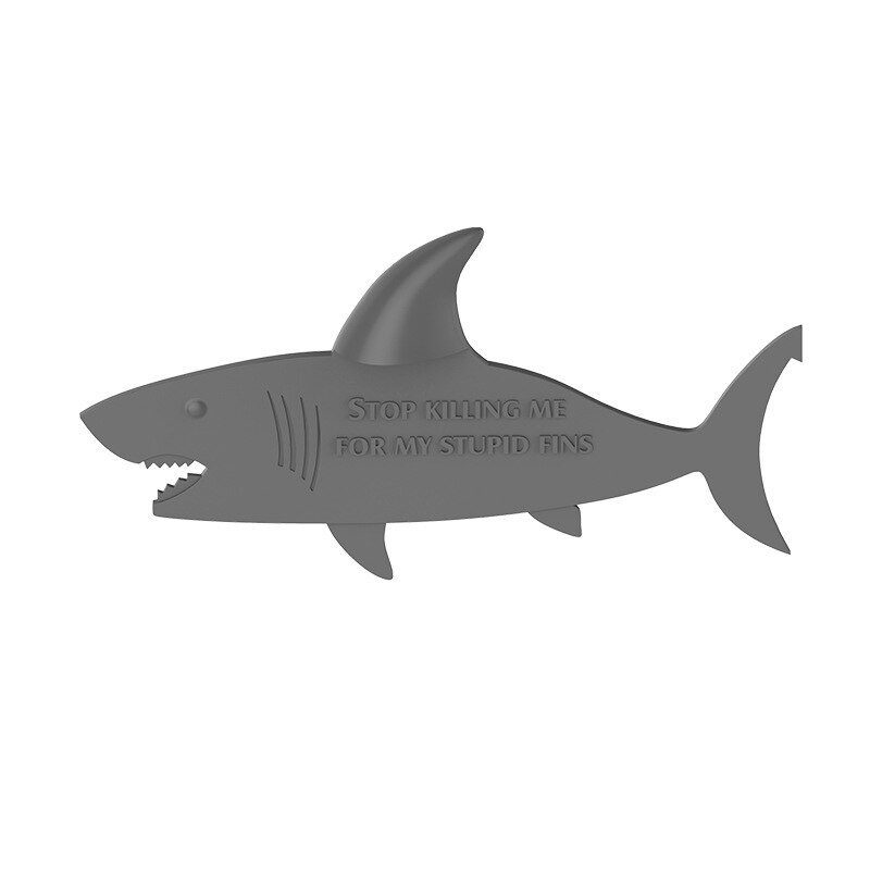 Animal Shark Shape Bookmarks 3D Bookmark Fun Reading Book Folder Page Cute School Supplies Stationery