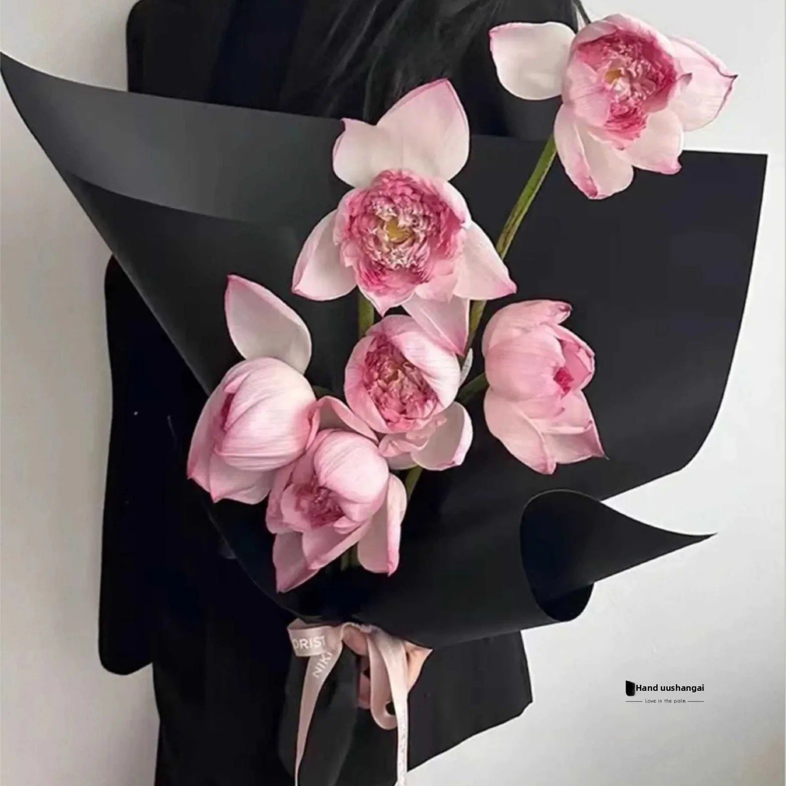Fortykket håndlavet gør-det-selv frisk blomsteremballagepapir 157g blomster kraftpapir buket indpakningspapir indpakningsmateriale