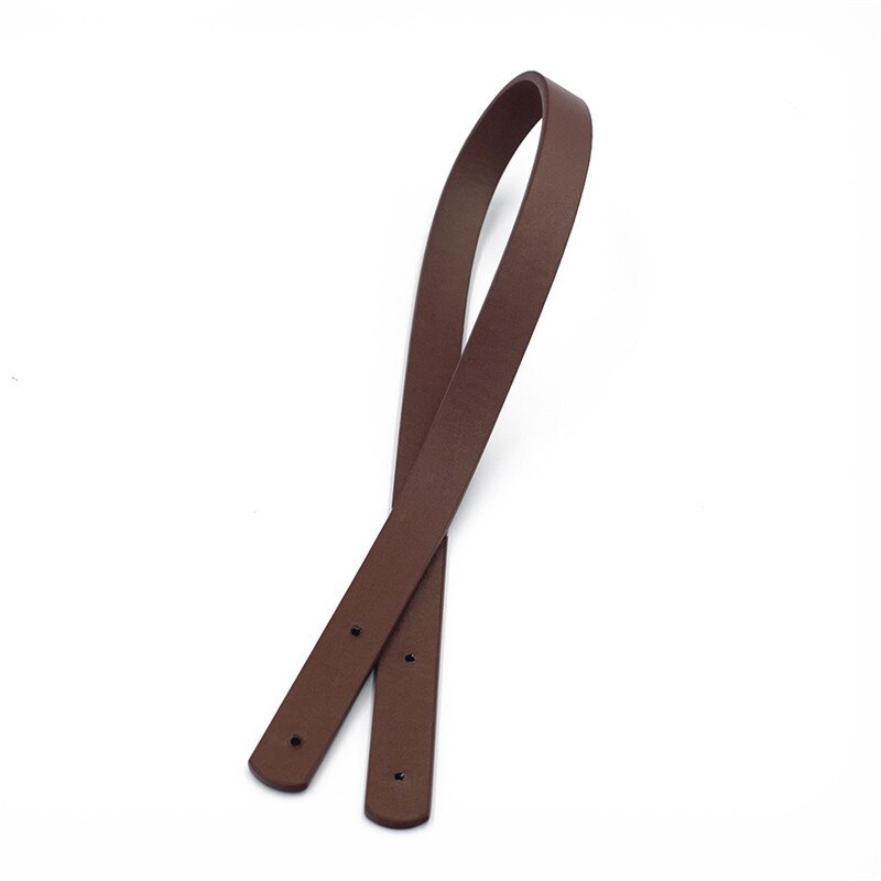 1Pcs Bag Belt Detachable PU Leather Handle Lady Shoulder Bag DIY Replacement Accessories Handbag Band Handle Strap Band: Brown