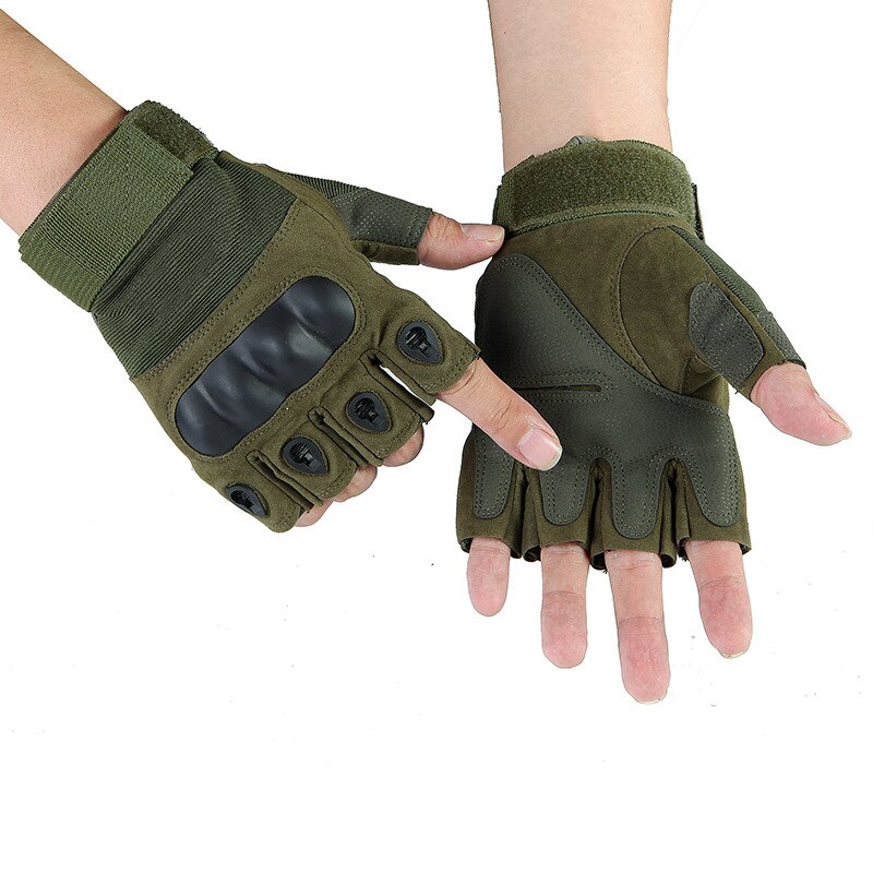 Gewichtheffen Antislip Fitness Handschoenen Riding Camouflage Slijtvaste Handschoenen Half Vinger Handguard Voor Outdoor