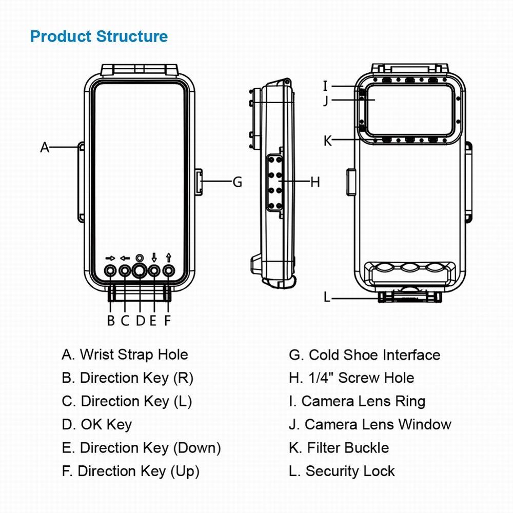 Waterdicht (147ft) zwemmen Telefoon Case Foto Video Nemen Onderwater Cover Case Voor Iphone 11 6 7 8 En Meer Zwemmen Accessoires