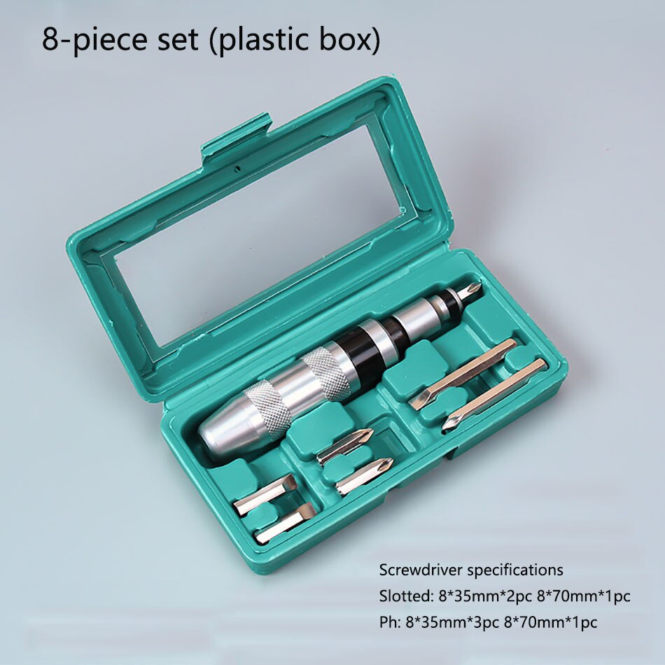 7PC Hand Tools Portable Impact Driver Screwdriver For Loosening Bolts And Stubborn Fasteners Screwdriver Set