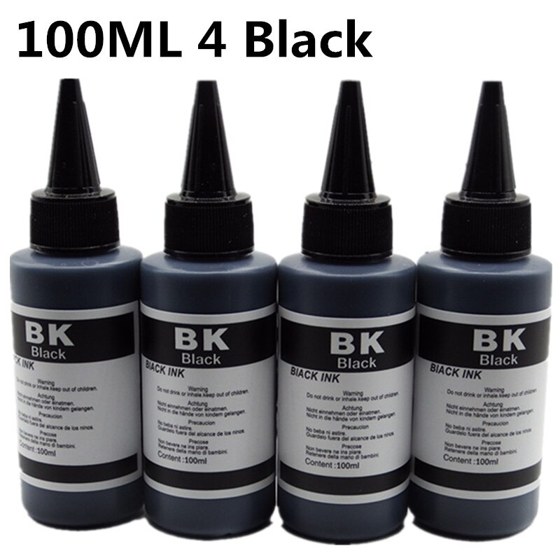 Holder Universal Dye Refill Ink Kit Kits For HP950 951 Officejet Pro 8100 8600 8610 8620 8630 8640 Refillable Inkjet Printer: 1Y