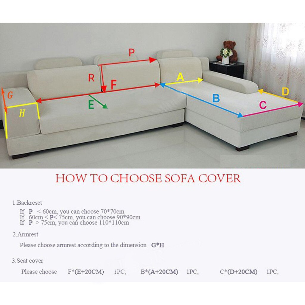 Sofa Cushion Four Seasons Universal Simple Modern Cushion Double-sided For Home Decor x1#
