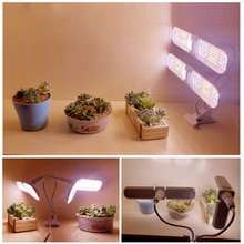 Phytolamp Voor Planten Led Groeilicht Voor Indoor Plant Bloem Volledige Spectrum Eu Ons Clip Flexibele Phyto Lamp Usb E27 led Grow Lamp