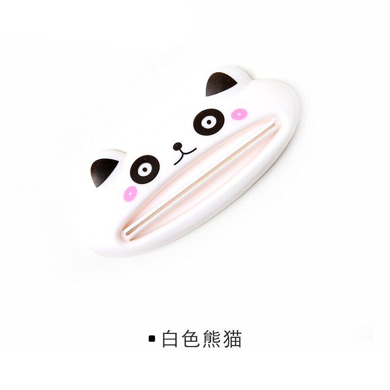 Frog Cartoon Lazy Toothpaste Tube Squeezer Holder Dispenser Bathroom Accesories Tooth Paste Plastic Stand Accessory Sets Wringer: 07