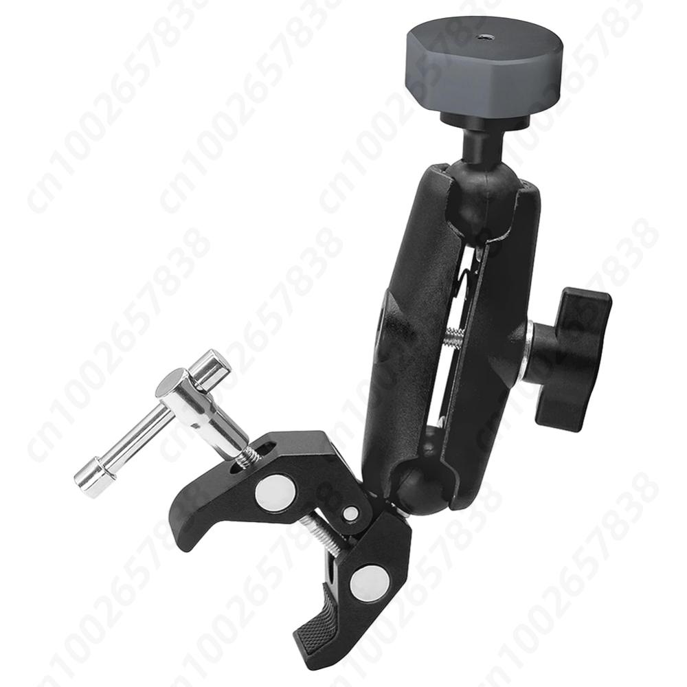 For Starlink Mini Mount Adjustable Clamp Bracket Kit Clamp Mount for RV Ladders Roof Rack Balcony