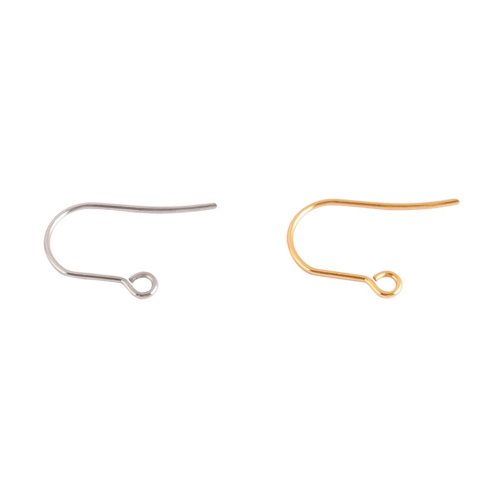 50 Stuks Roestvrij Staal Oorhaak Bevindingen Sluitingen Haken Diy Earring Supplies Accessoires Slangetje Sieraden Voor Maken Oorbel Onderdelen