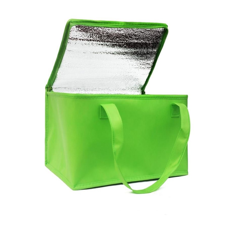Foldable Large Cooler Bag Portable Food Cake Insulated Bag Aluminum Foil Thermal Box Waterproof Ice Pack Lunch box Bag