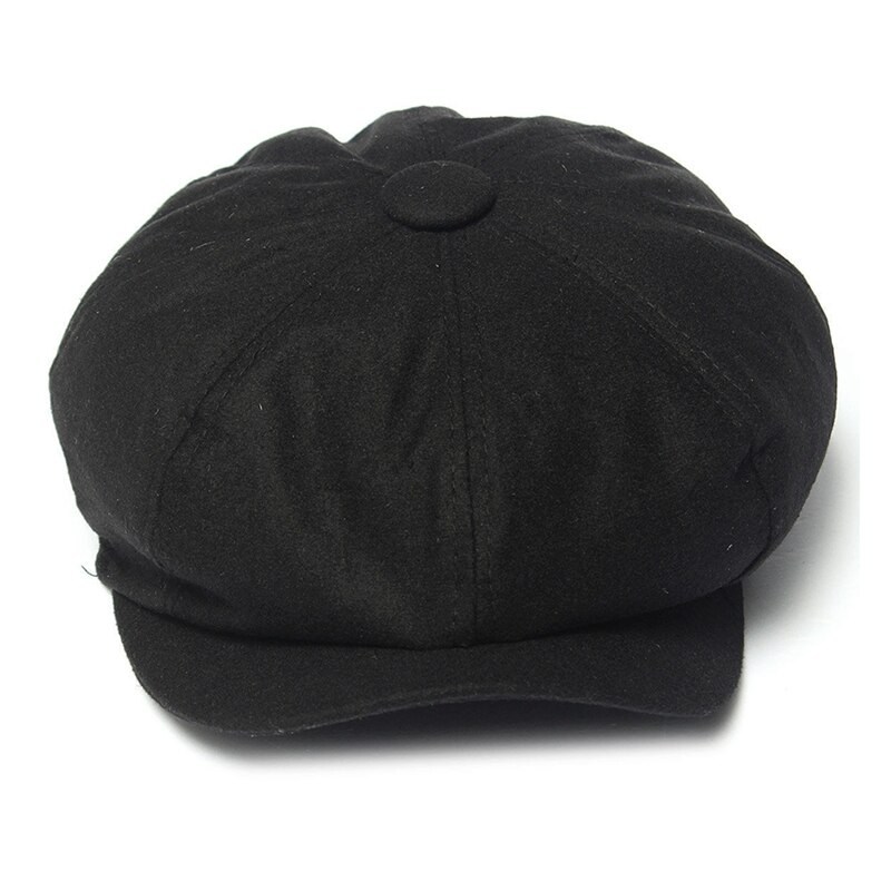 Hombres Retro gorra Baker Boy de vendedor de Golf sol gorra de boina de