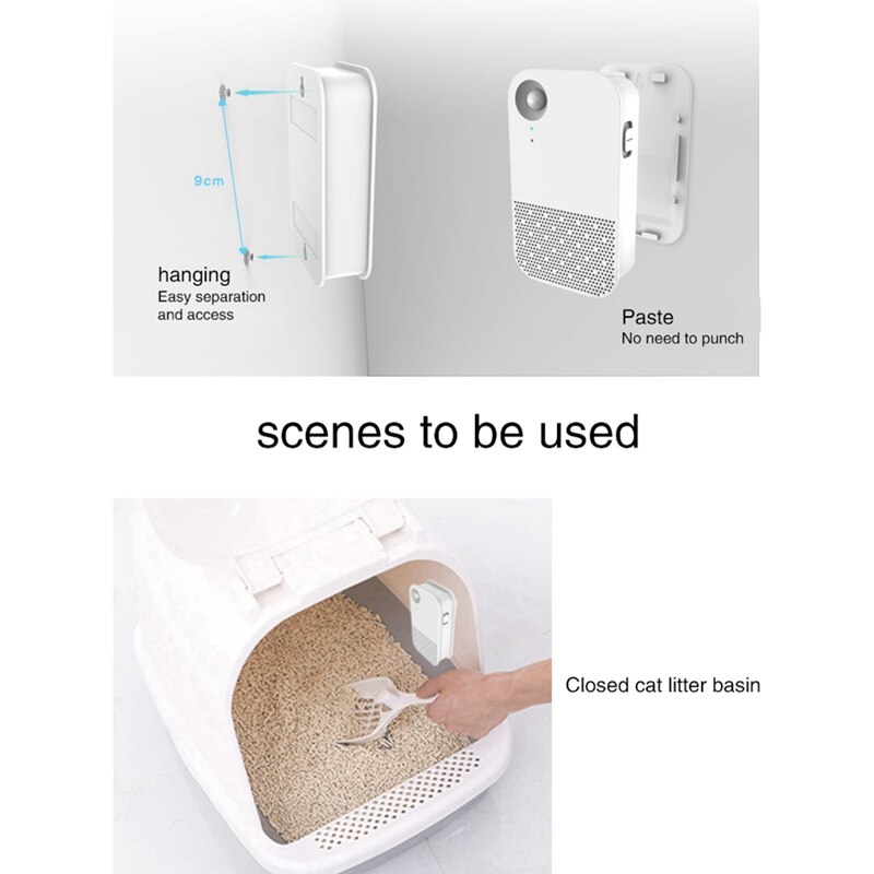 Práctica de mascotas para hogar purificador de aire de filtro de aire para mascota doméstica productos desodorante purificador de aire de nido mascota aire ambientador purificador de aire