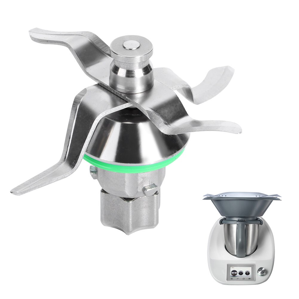 Rostfritt stål blandarblad tillbehör som passar till vorwerk thermomix  tm5 mixer