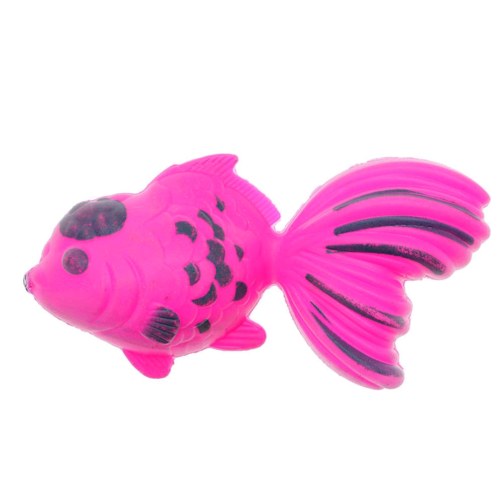 Magnetic Floating Fish 5pc Plastic Fishing Toy For Kid Train Baby Hands And Eyes Coordination Ability Random