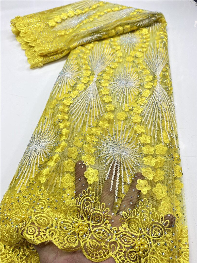 Ruban Brodé Dentelle Florale Multicolore - Au Mètre Pour Couture, Robe, Rideaux