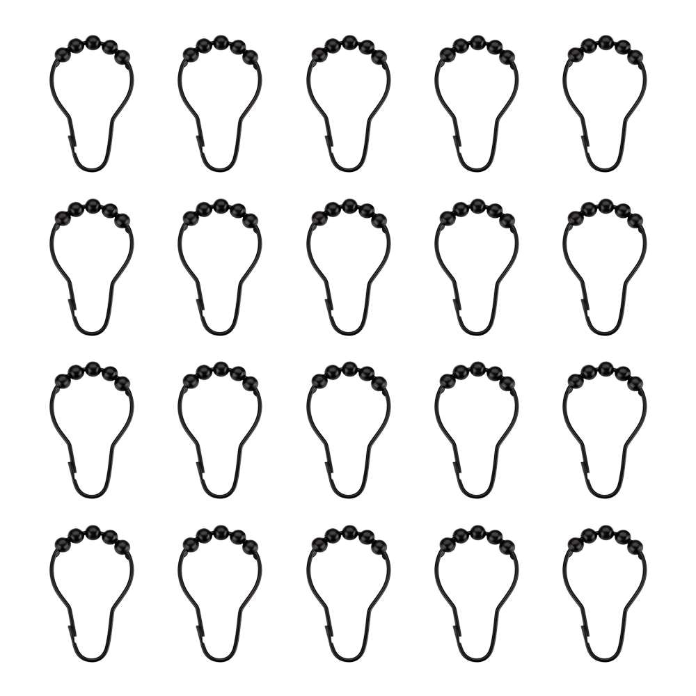 20Pcs Douchegordijn Haak Kleverige Haak Vijf-Bal Bal Kalebas Gesp Gordijn Haak Thuis Leveringen Schaduw Badkamer Tool
