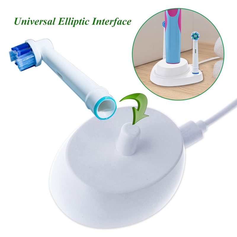 Cargador de repuesto para cepillo de dientes Braun Oral B, fuente de alimentación, soporte de carga inductivo, modelo 3757, Cable USB