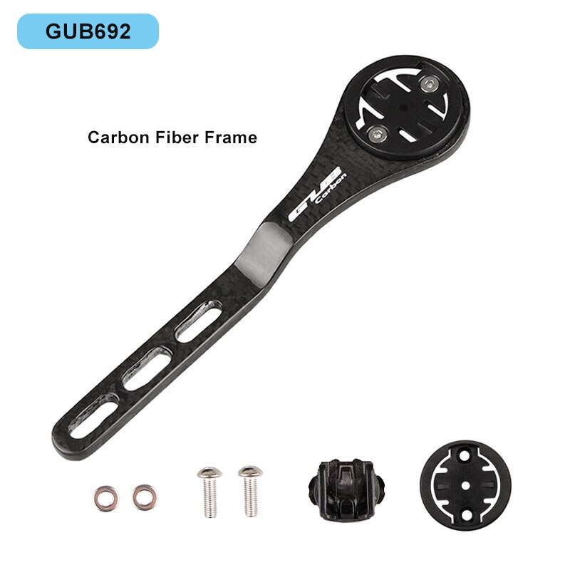 GUB 692 Bicycle Computer Carbon Fiber Stand Road Bar Mount Fits Garmin CATEYE Bryton Stopwatch Light Weight: GUB692 Carbon
