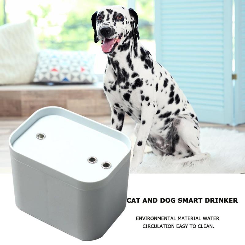 Huisdier slimme automatische drinkwaterfontein kat honden waterdispenser usb-kabel drinkwaterdispenser drinkfilter veilig
