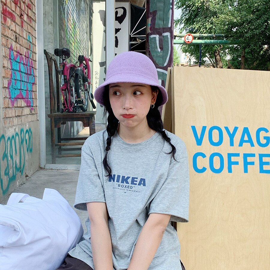 Alta qualidade Outdoor Casual Blank respirável Dobrável Terry Towelling Bucket Hat