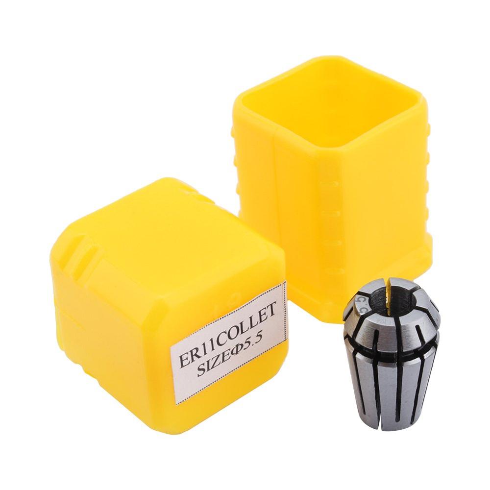 13Pcs/Set Accuracy 0.008 1-7mm ER11 Milling Chuck Spring Collet Set For CNC Engraving Machine Spring Collet Chuck Milling Lathe