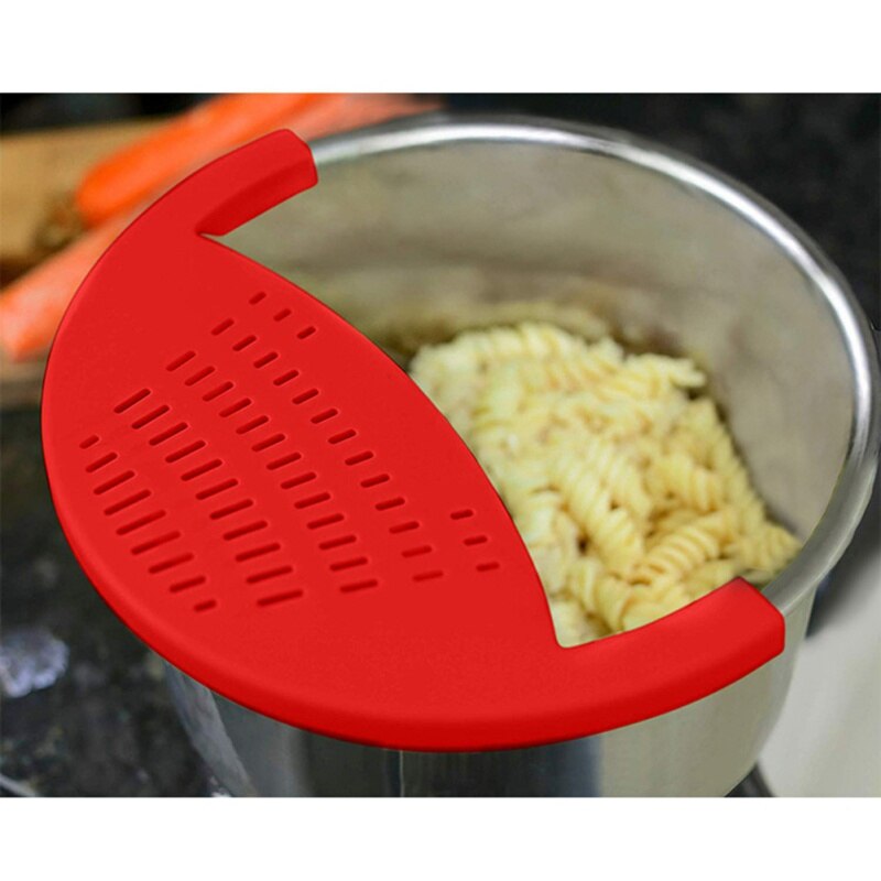 Silicone Universal Food Oil Drainer Household Drainer Kitchen Tool For Pressure Cooker