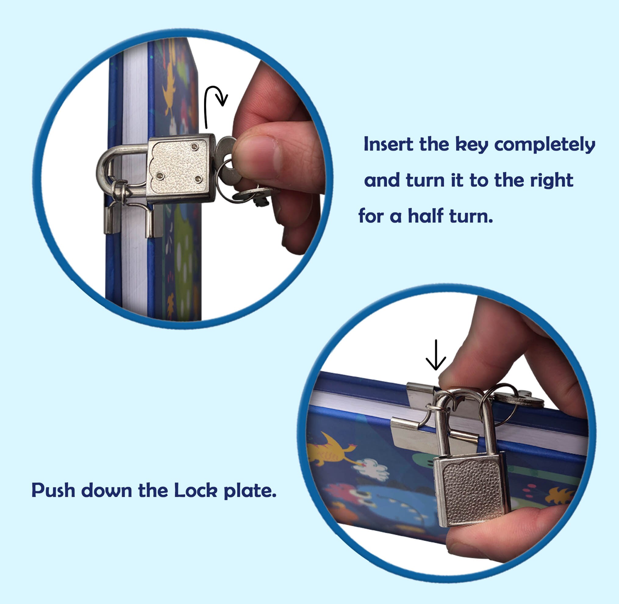 Diario Segreto,Perfect Dagboek Met Slot En Sleutel, Dinosaurus Journal Notebok Voor Kinderen, studenten Secret Handleiding Grootboek Custom Boek