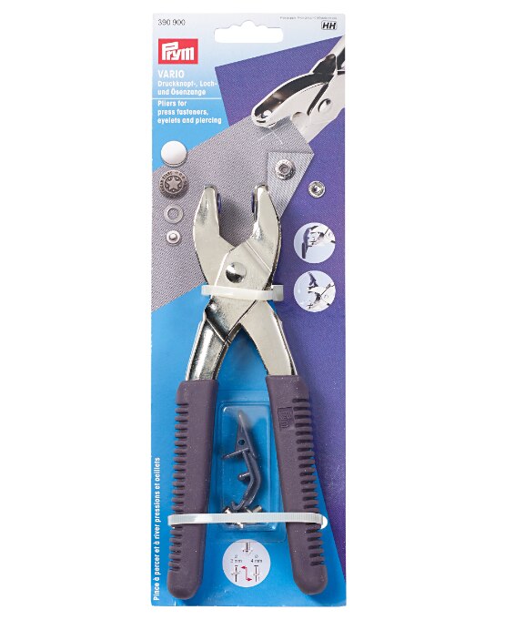 Prym Vario Riveter Punch Pliers Snap Pliers Pliers 390900,390901,390902 for diy sewing kit tools bernina pfaff brother: PRYM 390900