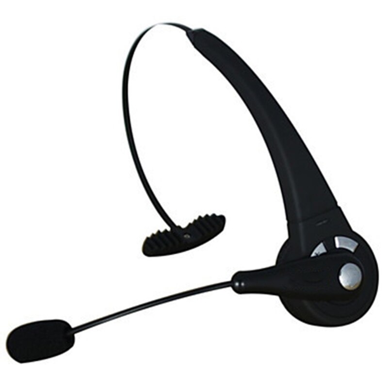 Mono Wireless Bluetooth Headset Noise Cancelling Headphone with Mic Handsfree for PC PS3 Gaming Mobile Laptop