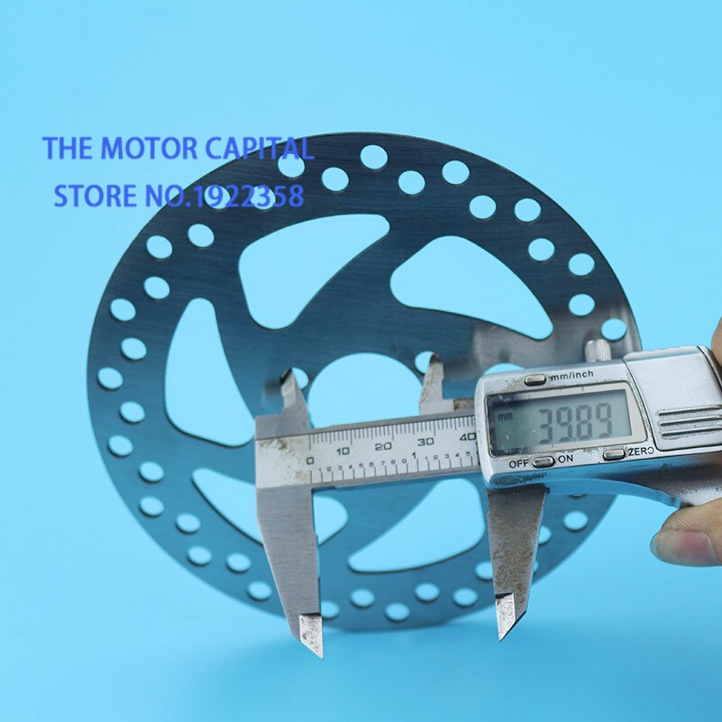 140mm bremseskive til gasscooter, pocket bike, el-scooter , 29mm indvendig diameter , 3 huller 2mm