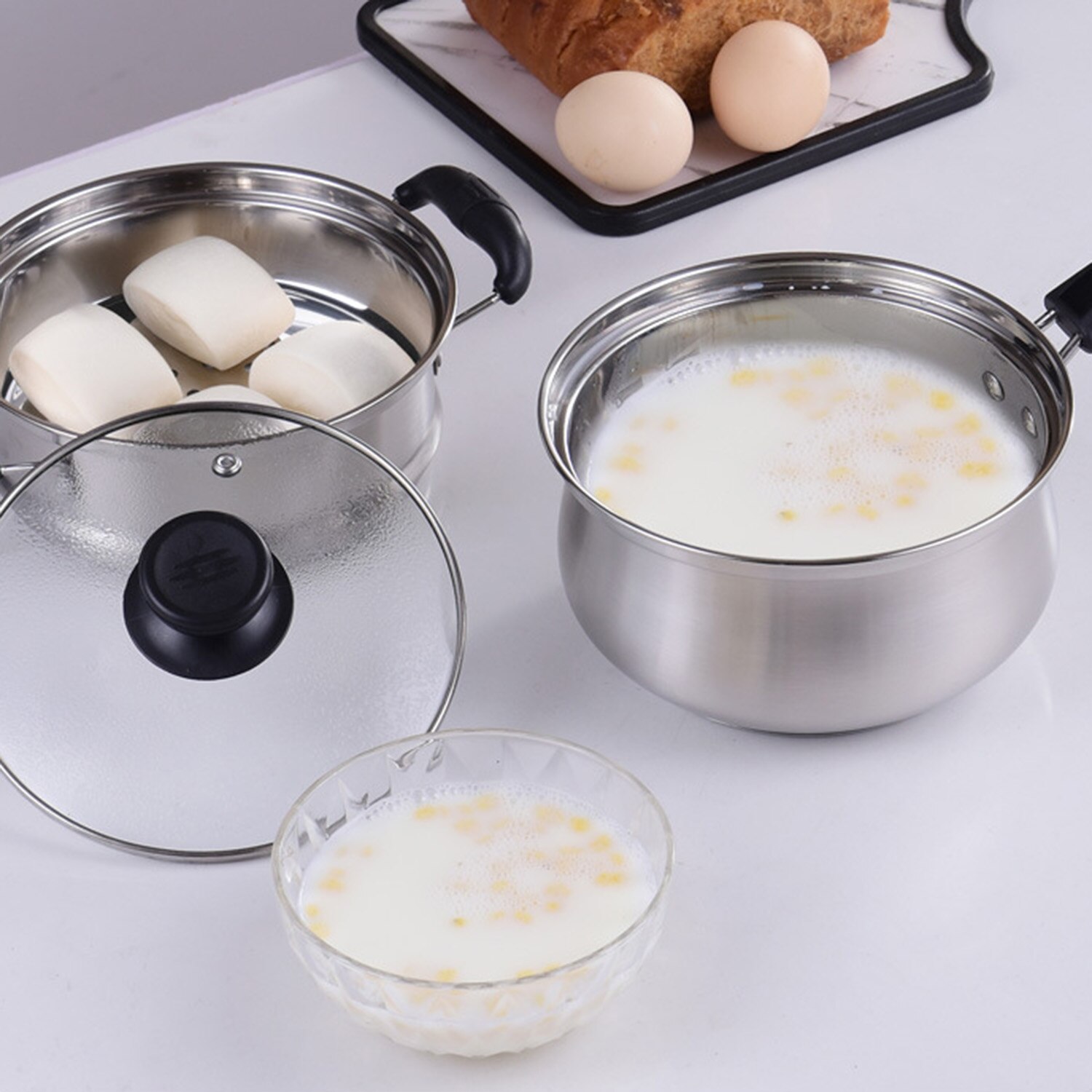 Cookware stainless steel pan everything for the kitchen Stainless Steel Pot