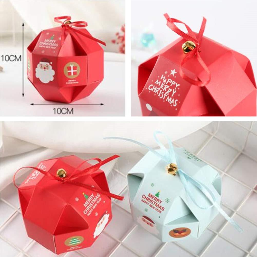 Christmas Candy Packaging Box Custom Christmas Box Custom Baking Small Sugar Box Snack Storage Tray
