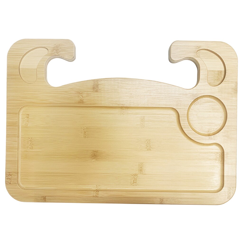 GNCHome Plateau en bambou avec double fonction : Table de petit-déjeuner avec pieds déployants et bord haut - Idéal pour lit et canapé - Table pliante - Plateau en bois - 50