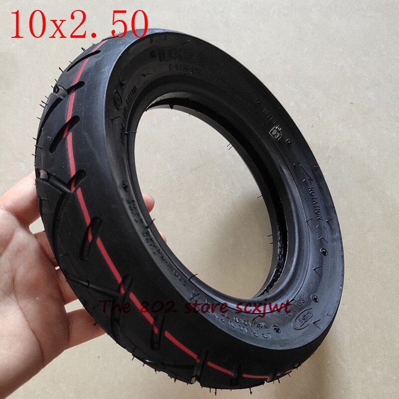 Speedway 10 x 2.50 indre og ytre dekk 10*2.50 tube dekk elektrisk scooter eksplosjonssikre dekk avansert dekk: Ytre dekk